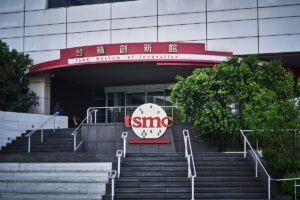 TSMC semiconductor fab illustrating A14 fabrication process technology